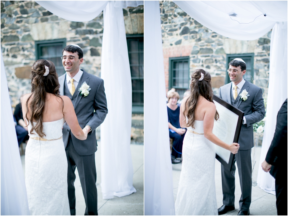 A Gold & White Inspired Mt Washington Mill Dye House Wedding | Living Radiant Photography | Michael Kors & Kate Spade Wedding