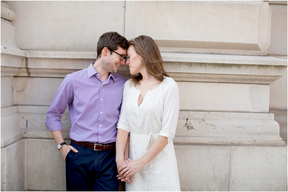 Mt. Vernon Baltimore Engagement Session | Living Radiant Photography | Best Baltimore Wedding Photographer
