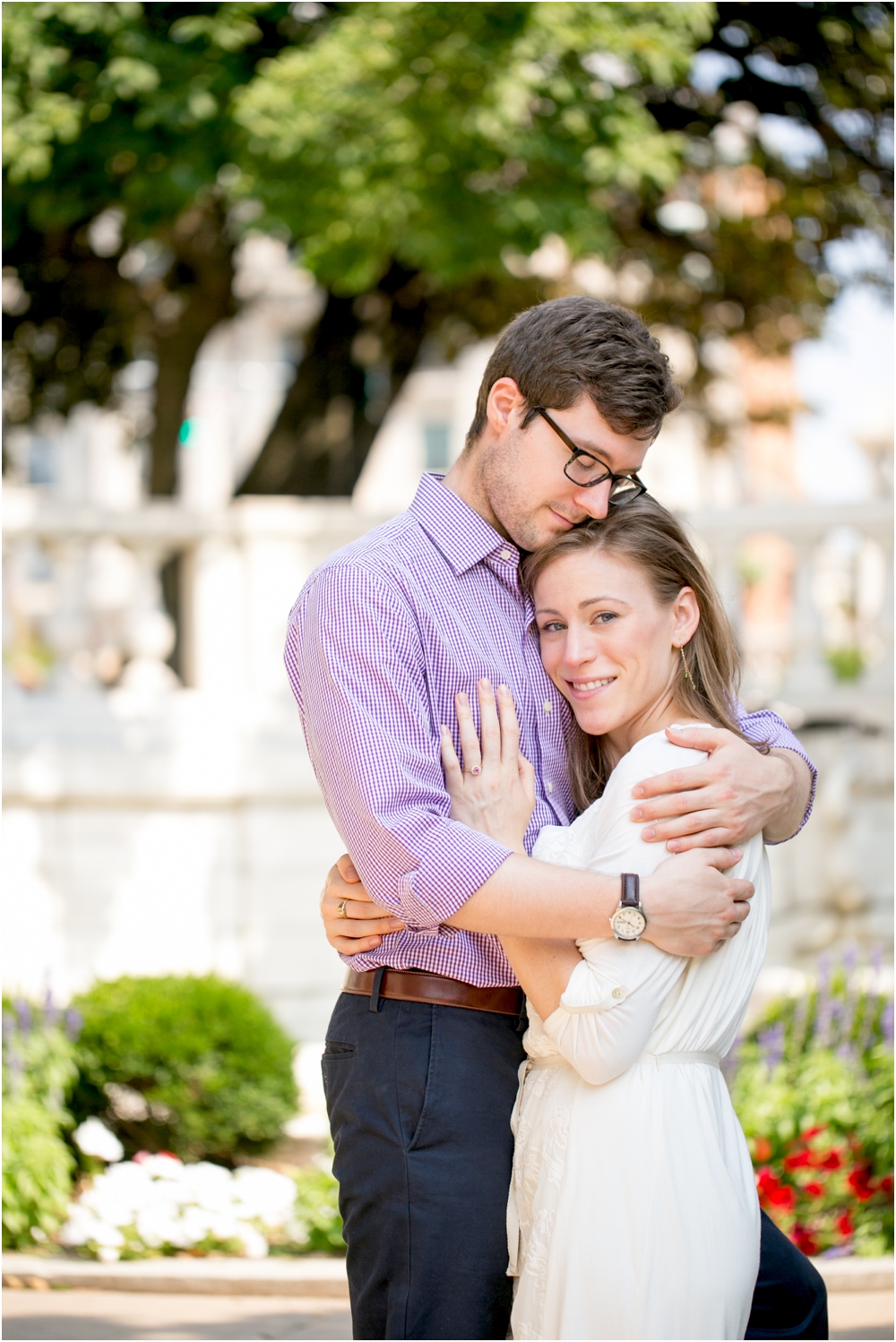 Mt. Vernon Baltimore Engagement Session | Living Radiant Photography | Best Baltimore Wedding Photographer