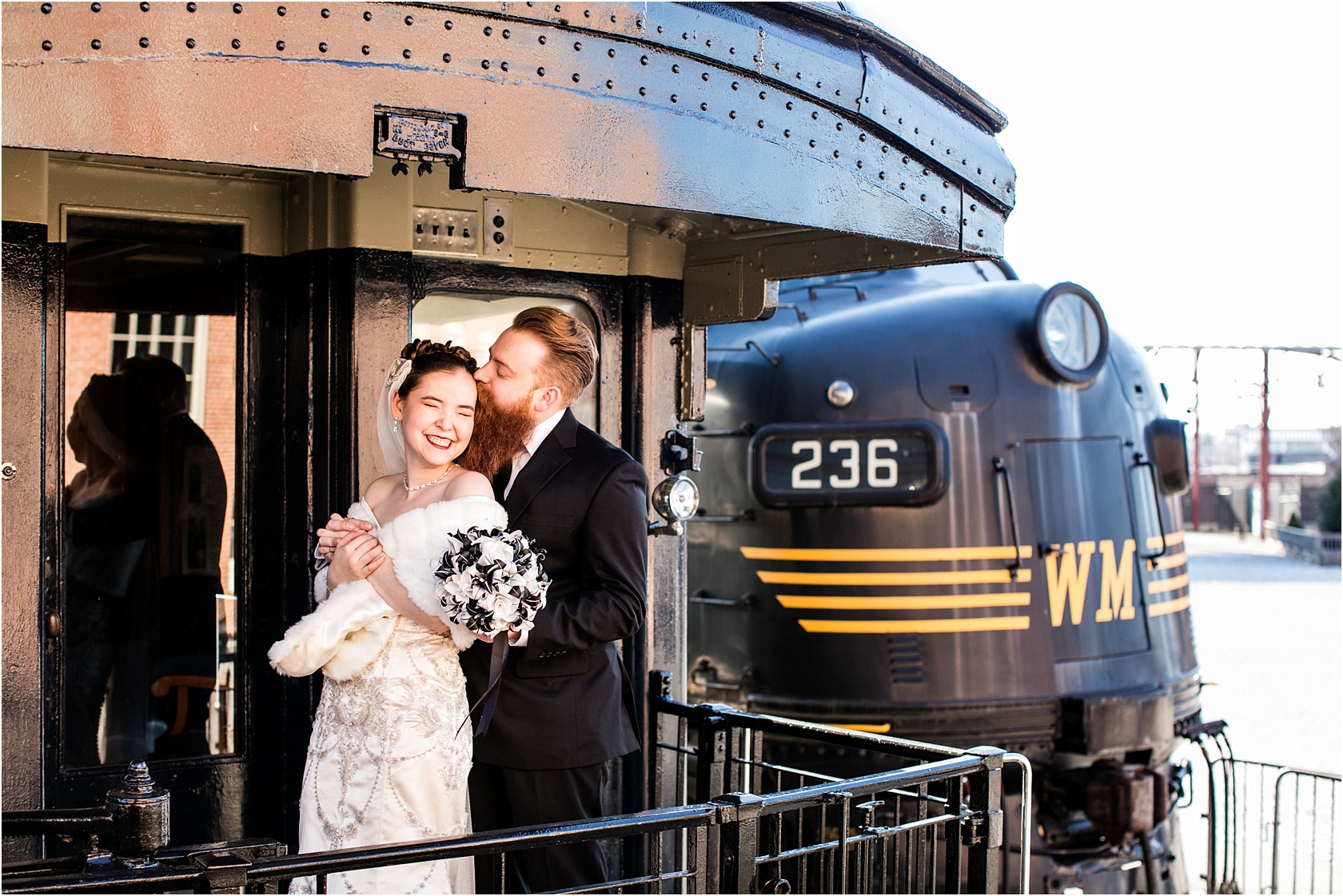 Brown Wedding Baltimore B&O Railroad Museum Wedding Living Radiant Photography photos_0021.jpg