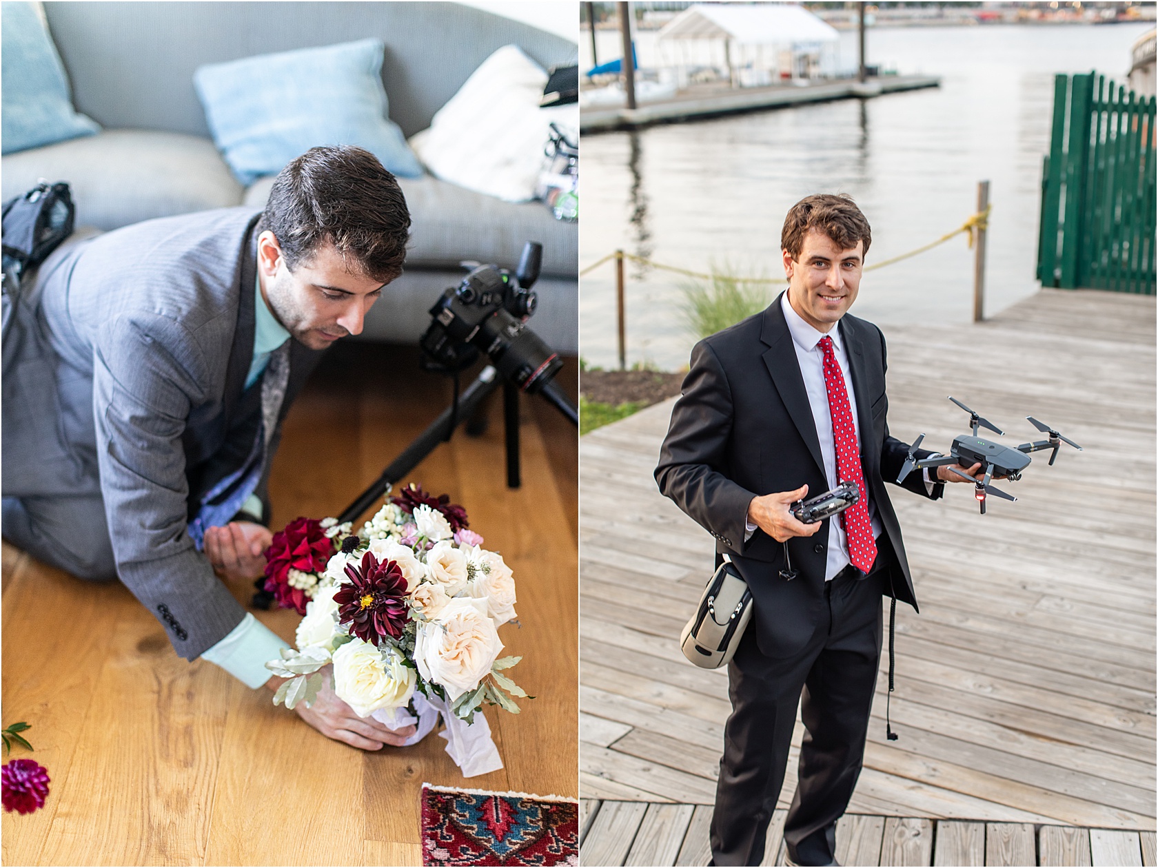 From Drones to Florals, he does it all.  