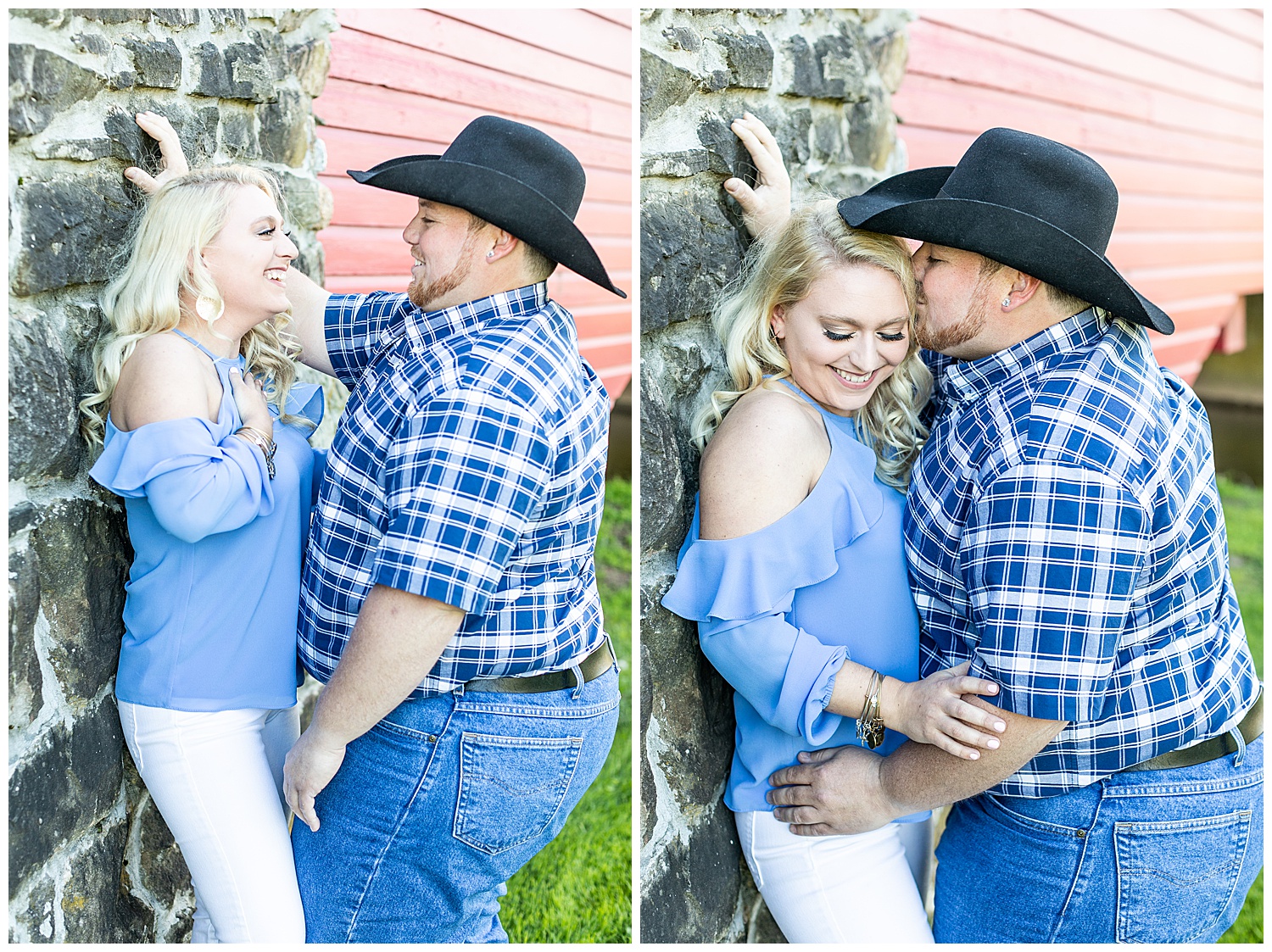 Kaitlin Justin Frederick Country Rainy Engagement Session Living Radiant Photography_0004.jpg