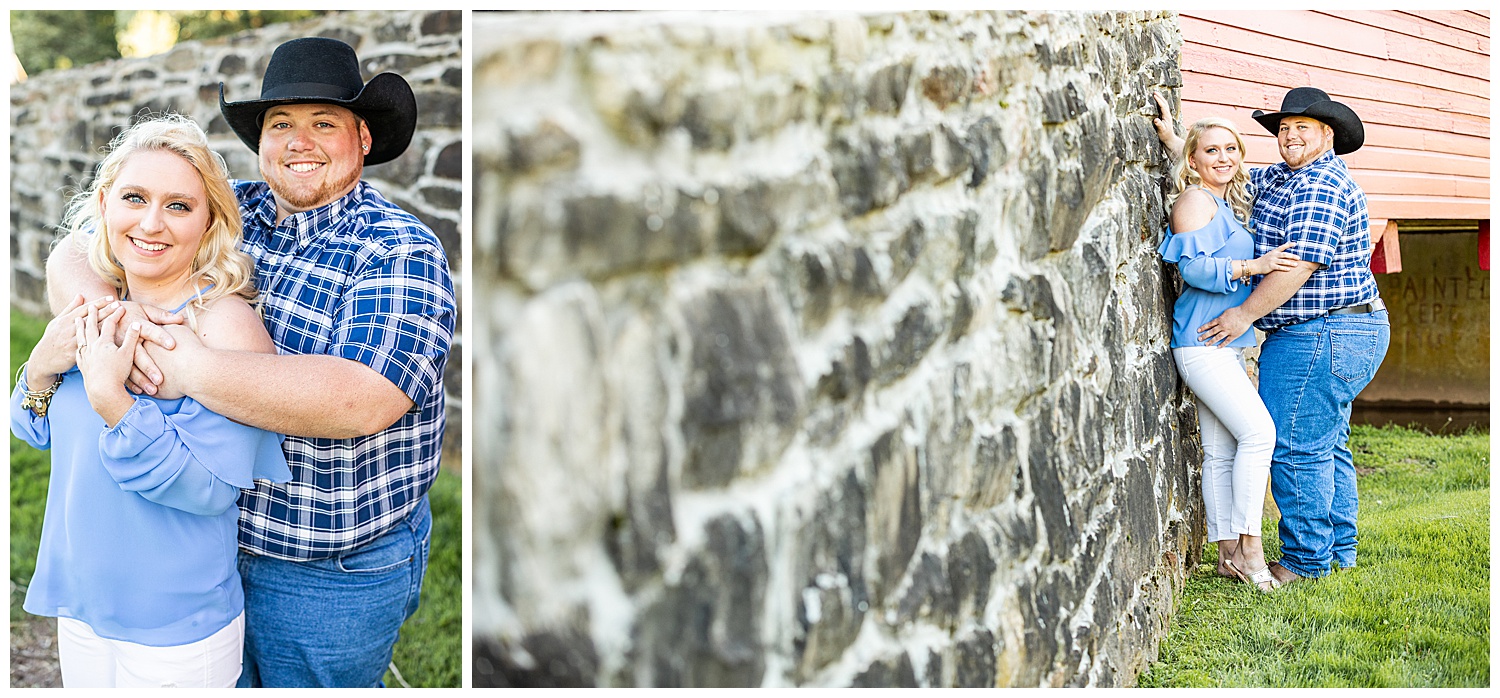 Kaitlin Justin Frederick Country Rainy Engagement Session Living Radiant Photography_0008.jpg