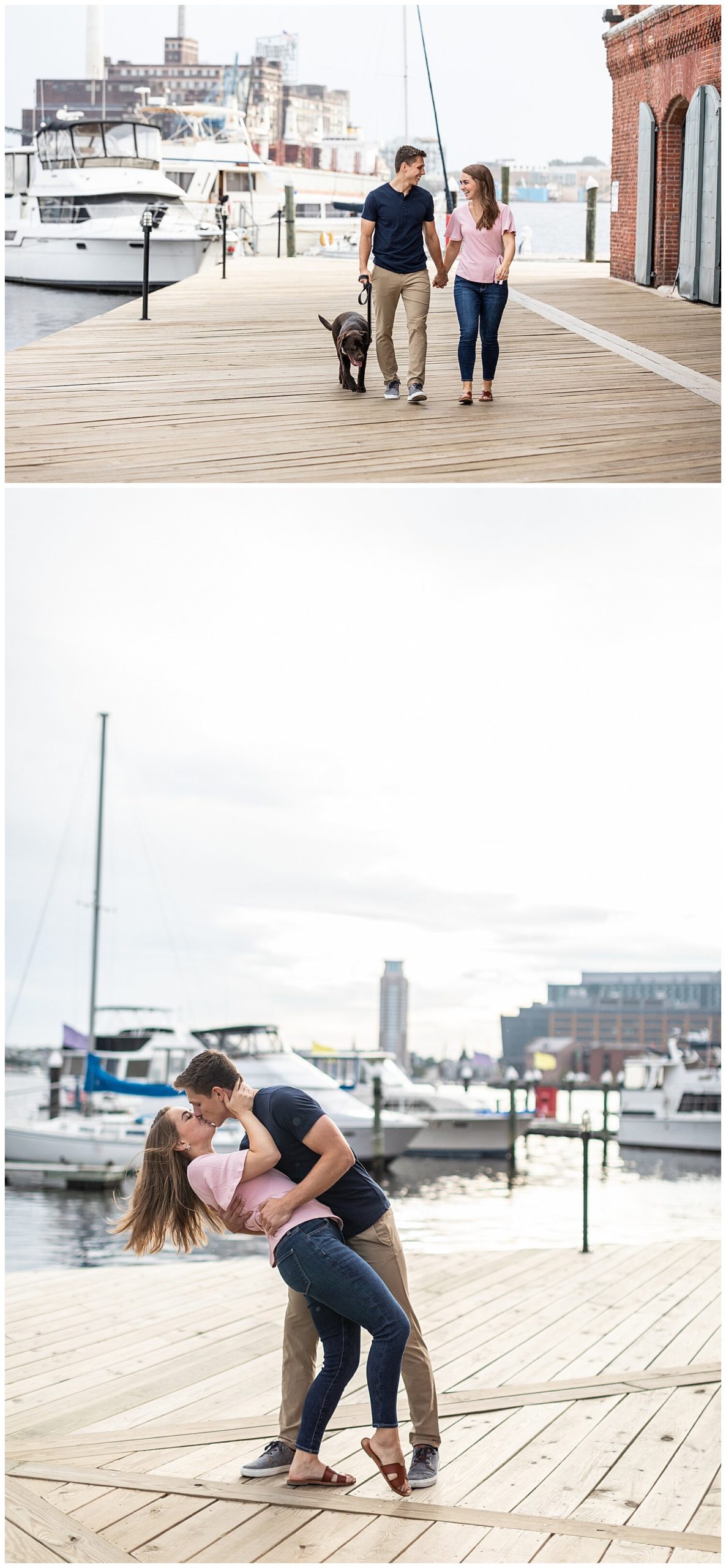 Katie Mitch Fells Point Harbor East Engagement Session 2020 Living Radiant Photography_0023.jpg