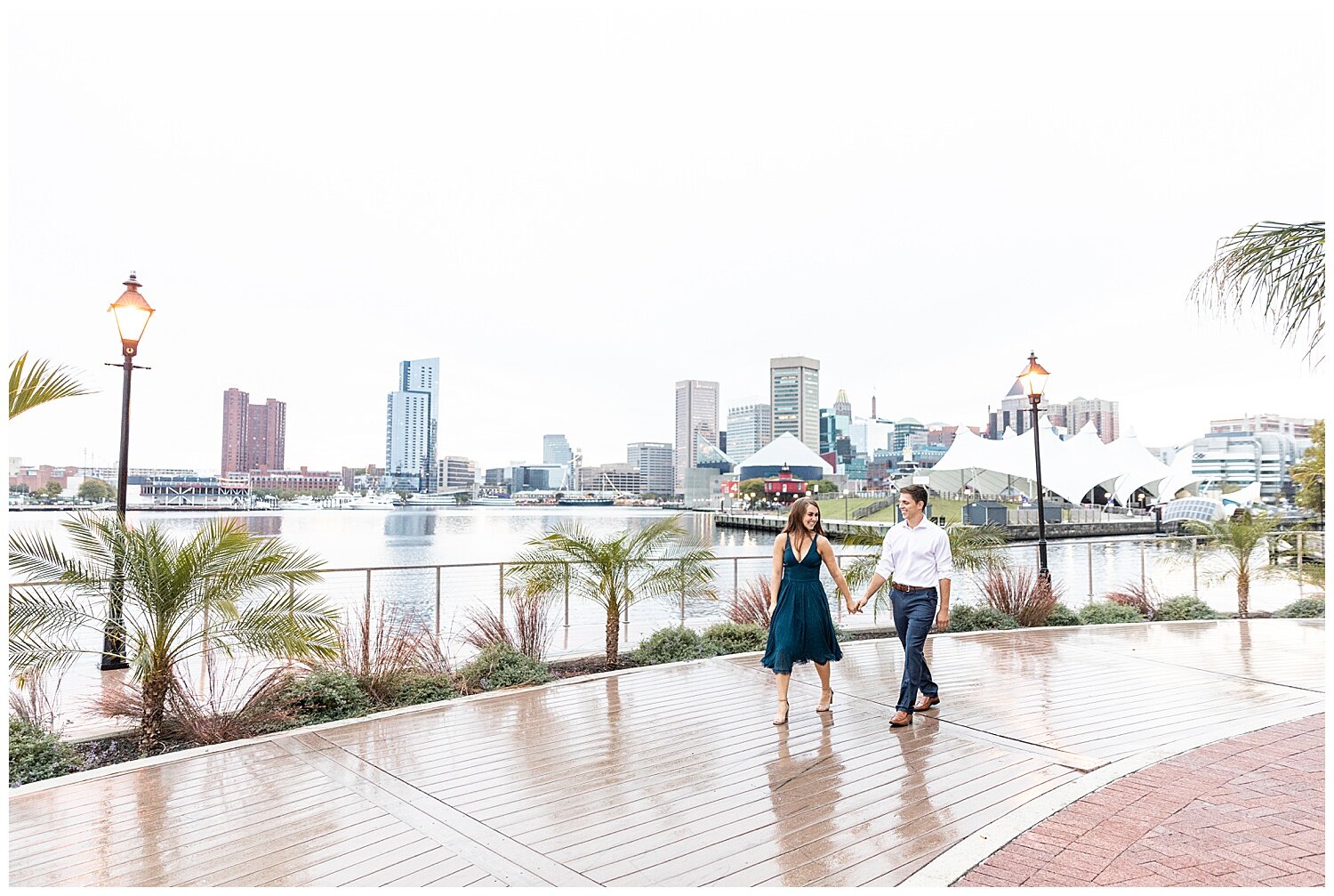 Katie Mitch Fells Point Harbor East Engagement Session 2020 Living Radiant Photography_0038.jpg