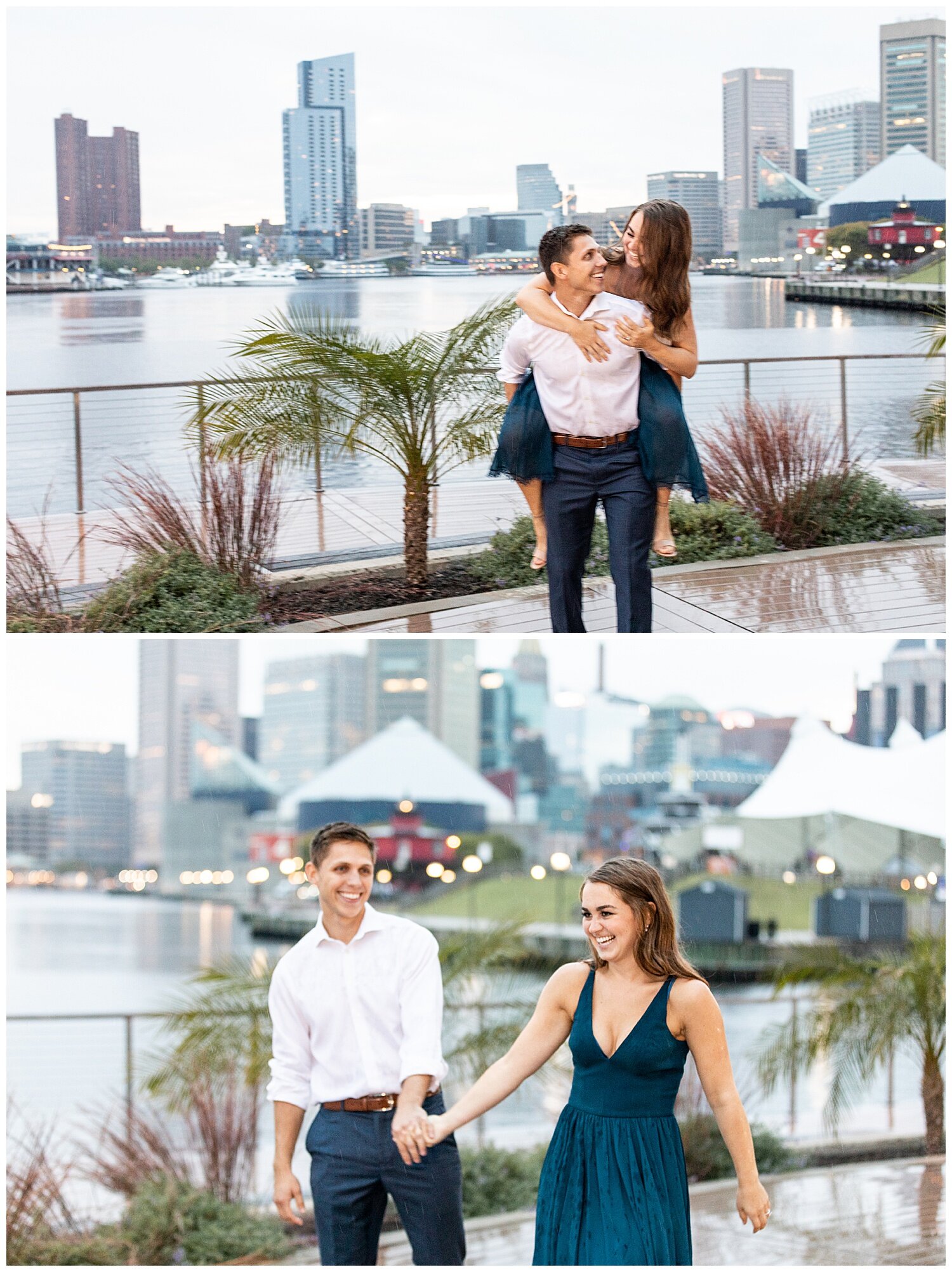 Katie Mitch Fells Point Harbor East Engagement Session 2020 Living Radiant Photography_0044.jpg